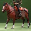 1/12 Scale Horse Figure Action Figure Accessory for 6 inch Figure Accessory.