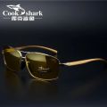 Cook Shark New Color Changer Sunglasses Men's Sunglasses Tidal Polarization Driver's Mirror Driving Night Vision Glasses. 