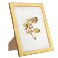 Solid Wood Rectangle Photo Picture Frame Ivory/ Wood(/ Blue/ Yellow/ Green for living room bedroom office restaurant. 