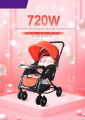 New bron 720W Baby Stroller Comfortable Rocking Prams Blue & Red.