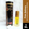 Al Nuaim Open Black Roll On Attar Non Alcoholic Long Lasting Perfume - 6ml. 