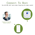 Wireless Touch Keypad Lock 433Mhz Frequency Ev1527 Code Unlock Security System Code RFID Connected Alarm Center Easy to Use. 