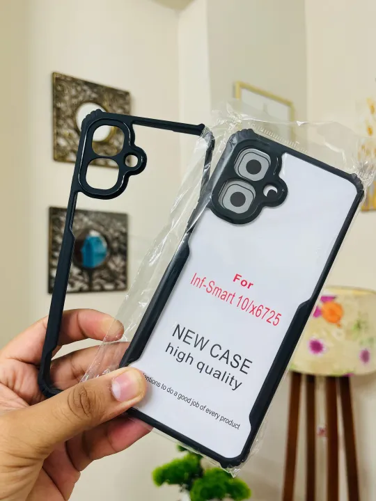 TheGiftKart%20Shockproof%20Crystal%20Clear%20Back%20Cover%20Case%20for%20Infinix%20Smart%2010%20%7C%20360%20Degree%20Protection%20%7C%20Protective%20Design%20%7C%20Transparent%20Back%20Cover%20Case%20for%20Infinix%20Smart%2010%20(PC%20&%20TPU,%20Black%20Bumper)%20Infinix%20Smart%2010/X6725%20-%20Image%202