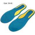Comfortable Massage Insoles Padding Insole Sneaker Insertion Pad For Men Blue.