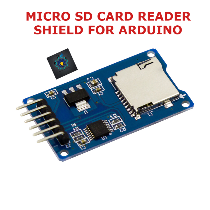 Micro SD Card Reader Shield for Arduino