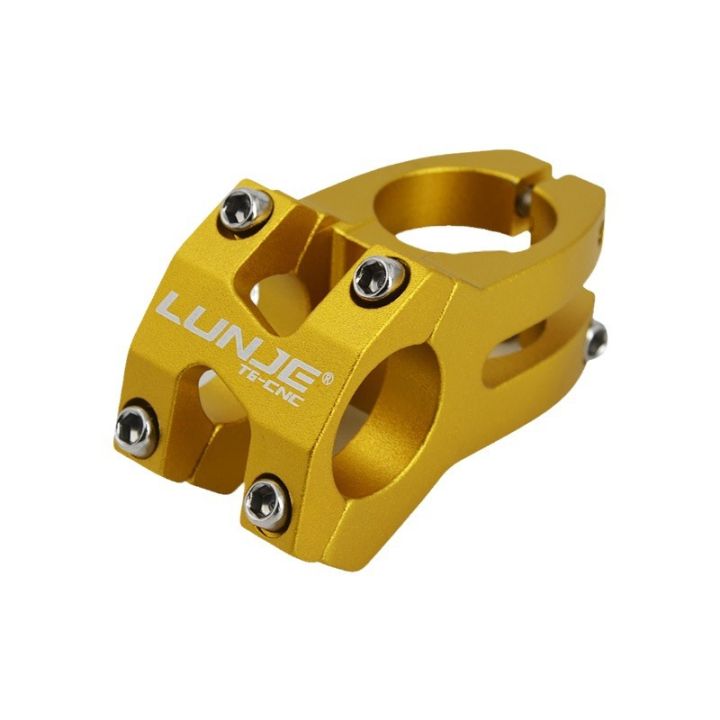 LUNJE%20Bicycle%20Stem%20Mountain%20Bike%20Downhill%20Handle%20Aluminum%20Alloy%20Hollow%20Handle%20Pole%2025.4mm%20Bicycle%20Accessories%20-%20Image%205
