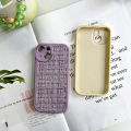 AMORVOR for iPhone 12 Pro Back Cover for Girls Fabric Case Soft Silicone Edge Phone Cases.