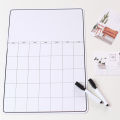 Time Plan Whiteboard Magnetic Erasable Monthly Weekly Plan Schedule Home Office. 