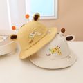 Giraffe Ears Baby Bucket Hat For 2022 New Summer Outdoor Boys Girls Soft Sun Hats Lovely Cartoon Toddler Children Fisherman Cap. 