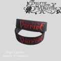 Bulletfor My Valentine heavy metal band high quality Silicone Wristband.