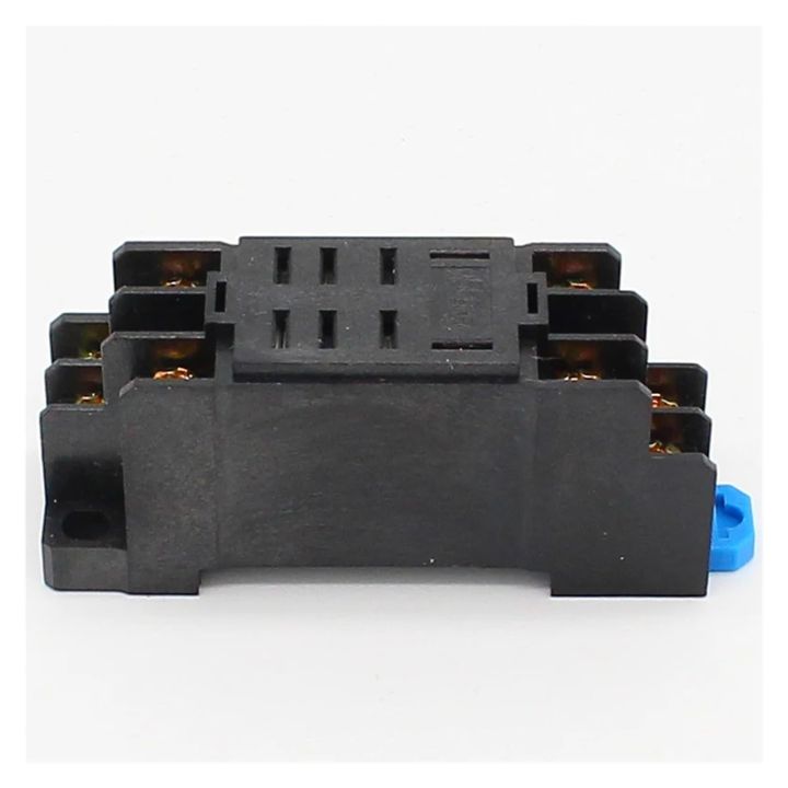 8Pin%20Industrial%20Relay%20Base%20Relay%20Holder%208%20Pin%20Fat%20Pin%20Relay%20Base/%20Socket%20FAT%208%20PIN%20Industrial%202-M4X10%2010A%20250VAC%20FAT%20Pin%208%20Pin%20Glass%20Power%20Relay%20Base%20Terminals%20Mount%20Socket%20Electromagnetic%20Relay%20Switches%20PYF08A%20DPDT%202NO%202NC%20-%20Image%203