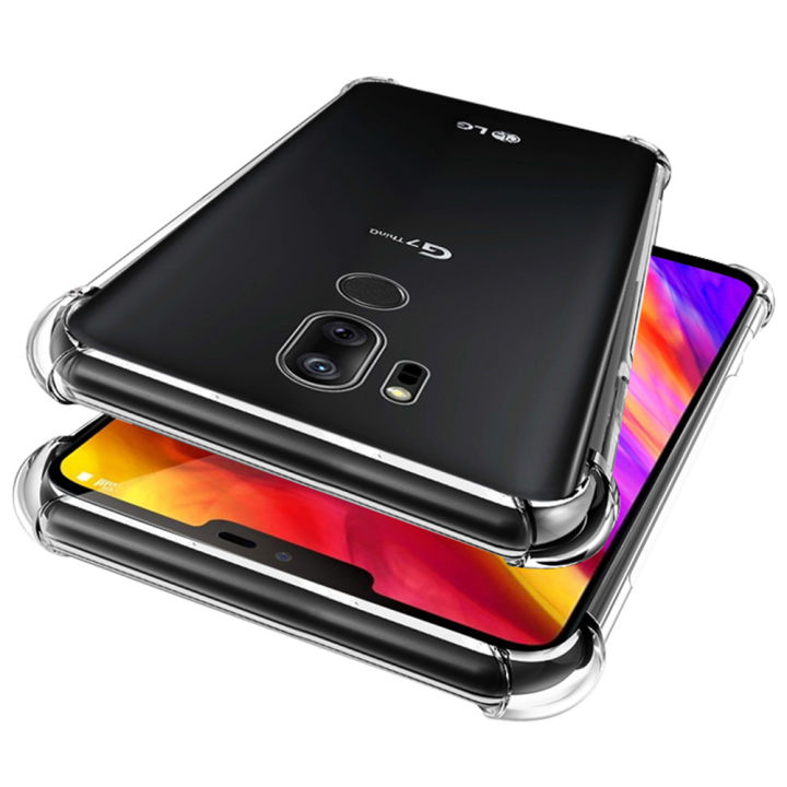 For%20LG%20G7%20ThinQ%20Transparent%20Soft%20Gel%20TPU%20Reinforced%20Corners%20Cushion%20Bumper%20Shockproof%20Drop%20Protection%20Case%20Cover%20-%20Image%202