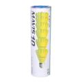 Badminton Shuttles - 6 Pcs – White. 