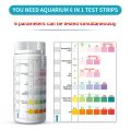 Test Strips 6-in-1 100PCS Swimming ol Aquarium Hardness Water Quality Test Kit Caonate Hardness PH Nitrate Chlorine Nitrite. 