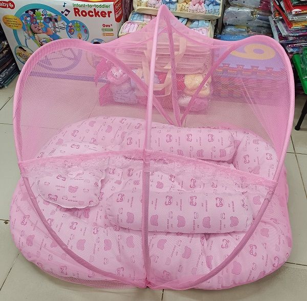 Baby%20Premium%20Bed%20Set%20Pillow%20Mosquito%20Net%20Size%20-%2042x25x20%20Inches%20(Color%20as%20per%20stock)%20-%20Image%203