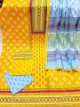 Premium Quality (VIP Block) Orbindu Cotton Block Printed Cotton Unstitched Three Piece for Women-Design-6. 