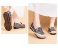 Ethnic Style Soft Sole Casual Shoes for Women, Size 36-40.