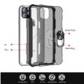 For Redmi Note 13 Pro Plus case Clear Rugged Honeycomb Design Silicone Armor Shockproof Kickstand Holder For Redmi Note 13 Pro Back Cover Phone Cases. 