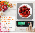 Fully waterproof 5000G/1G rechargeable kitchen scale, coffee scale, high sensitivity and precision baking tool Simple Fidelity design.