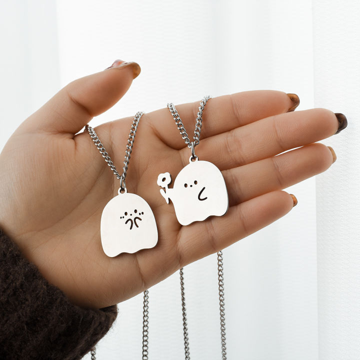 Cute%20Ghost%20Little%20Monster%20Necklace%20For%20Lover%20Couple%20Necklaces%20Pendant%20Jewelry%20Gift%20-%20Image%205