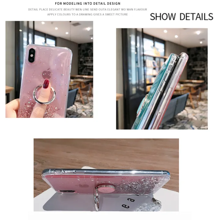 Casinglee%20for%20Realme%207%20Pro%20case%20Shiny%20Ring%20Glitter%20Soft%20Transparent%20Holder%20Stand%20Back%20cover%20with%20String%20for%20Realme7%20Pro%20Phone%20cases%20cover%20Stars%20Moon%20Girls%20-%20Image%209