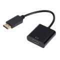Displayport to HDMI Adapter DP to HDMI Converter Displayport HDMI Adapter DP Male to HDMI Female ^^^Black^^^. 