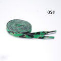 Flat Shoe Multi Color Shoes Accessories shoestring Pattern Flat Long Printed Shoelace.