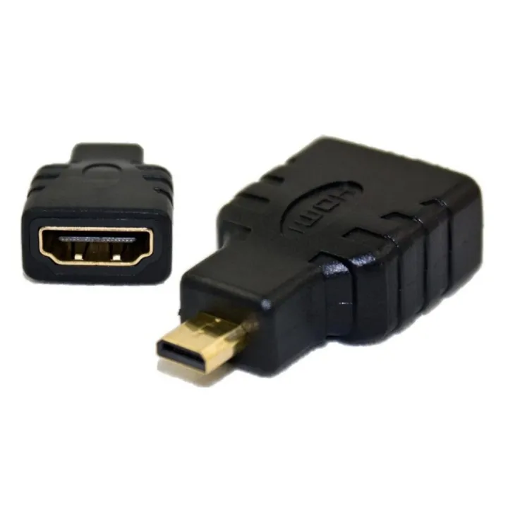 Micro%20HDMI%20Male%20To%20HDMI%20Female%20Adapters%20For%20Raspberry%20Pi%204%20Micro%20HDMI%20Sockets%20-%20Image%202