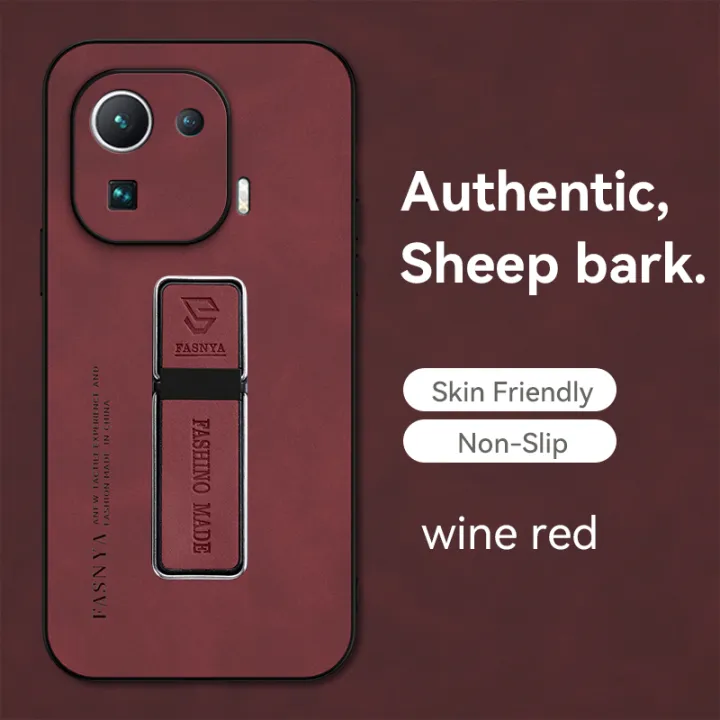 lthmy%20for%20Xiaomi%20Mi%2011%20Pro%20case%20hard%20shockproof%20PU%20leather%20cellphone%20back%20cover%20phone%20casing%20Bracket%20Holder%20-%20Image%204