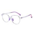 2022 Custom Child Myopic Hyperopic Glasses Boys Girls Blue Light Blocking Glasses Transparent Silicone Glasses Frame. 
