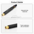 (No Tube)Geepact LH-1112 Portable Water Sprayer Nozzle Adjustable Metal High Pressure Car Washing Garden Hose Sprinkler System Car Wash Watering Water Spray Nozzle.