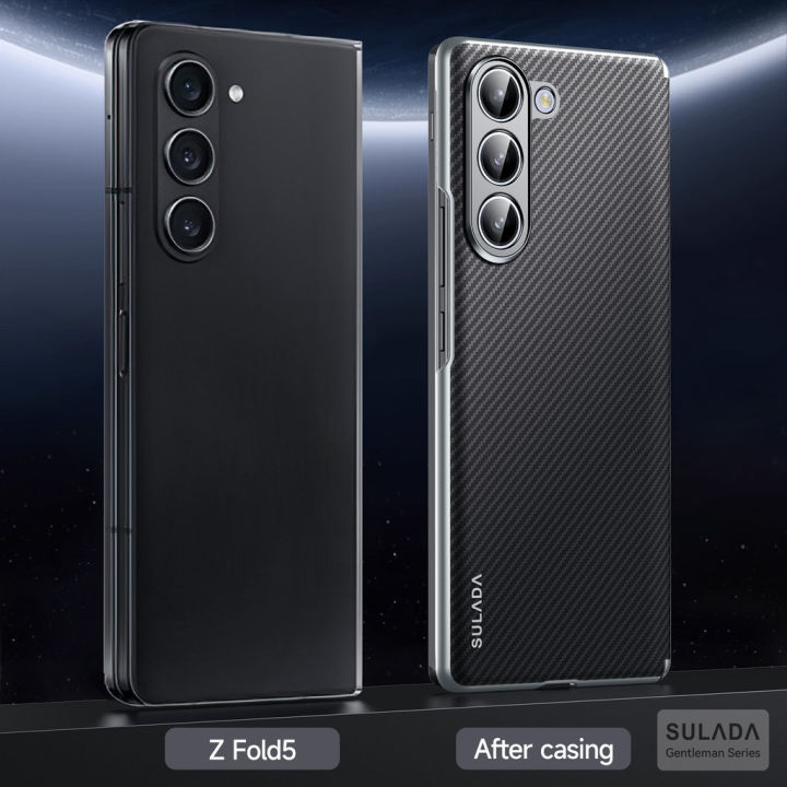 %E3%80%90Clearance%E3%80%91%20For%20Galaxy%20Z%20Fold6/5/4%20Case%20Built-In%20Magnetic%20Hinge%20Protective%20Back%20Cover,%20Fold6%20Fold5%20Fold4%20Casing%20"-%20Blue%20-%20Image%202