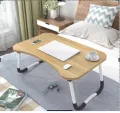 Computer Laptop Desk Small Foldable Multi-Function Bed Desk Simple Dormitory Lazy Table Bed with Laptop Table. 