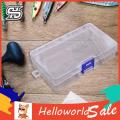 HelloWorld Fishing Gear Case Multifunctional Fishing Tackle Fish Hooks Tools Storage Box.