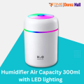 Humidifier Air Capacity 300ml with LED lighting-Time Square. 