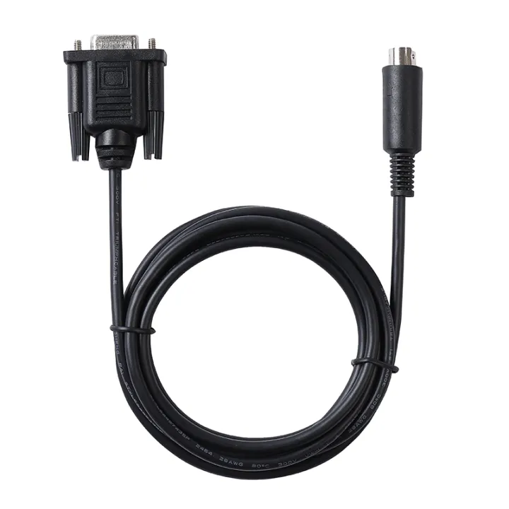 D-sub%209%20Pin%20Female%20to%20Mini-DIN%208%20Pin%20RS-232%20Serial%20PC%20Link%20Cable%20Connecting%20Tripp-Lite%20SNMPWEBCARD%20to%20PC%20Compatible%20with%2073-1025%20-%20Image%202