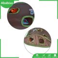 Mouse Hunt Cat Mice Toy Hide & Seek Game Pop-up Collapsible Puzzle Exercise Toy 9 Holes Mouse Hunt with Bell-ball (Mouse hunt).