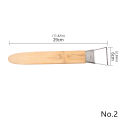 Pottery Ceramic Tool Widen Sawtooth Clay Texture Tool Paste Amending Tool Ceramic Sculpture Clay Plastic Bamboo Handle SnowWhite. 
