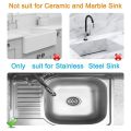 JOUYI Magnetic Sponge Holder for Kitchen Sink Caddy Stainless Steel No Drilling with Adhesives Waterproof Kitchen Accessories.