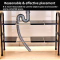 Kitchen Rack Extendible Under Sink Storage Rack Cooker Pot Pan Holder Cabinet Organizer Kitchen Organizer.