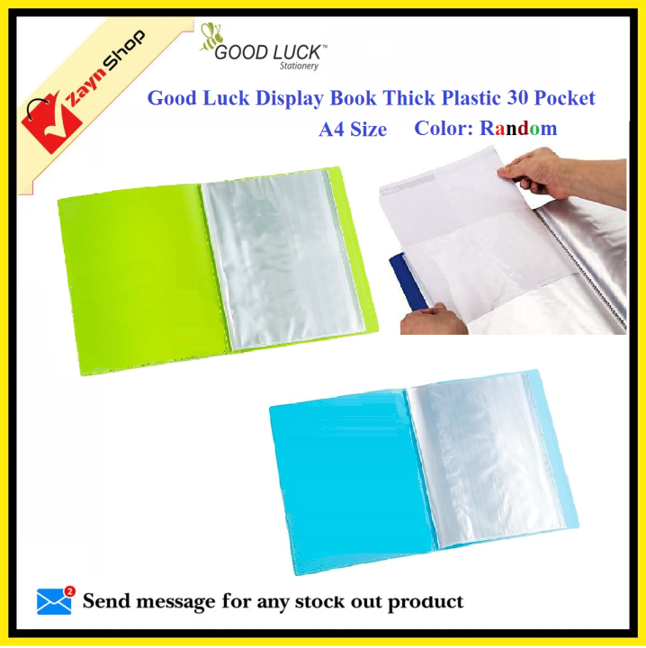 Good%20Luck%20Display%20Book%20A4%20Size%2020%20pocket%20Thick%20Plastic%20File%20Folder%20Display%20Presentation%20Book,%20%20Random%20color%201pcs%20-%20Image%203