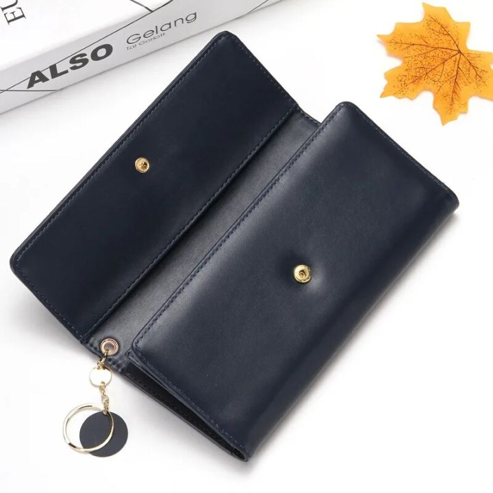 New%20Fashion%20Women%20Wallets%20Brand%20Letter%20Long%20Tri-fold%20Wallet%20Purse%20Fresh%20Leather%20Female%20Clutch%20Card%20Holder%20Cartera%20Mujer%20-%20Image%205