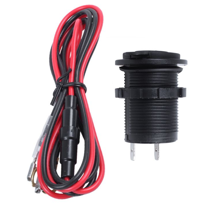 Outlet socket lighter incl. 60CM cable board socket Motor car 12V / 24V