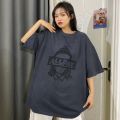 Short Sleeve T Women's T-shirt 2020 Spring and Summer New Clothes Students Korean Style Loose ins Style Printed Mid-Length Top.