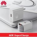 66W Fast Charging USB Wall Charger Power Adapter for Huawei Mate 40/P40 Pro/nova 8 SE - CN Plug.
