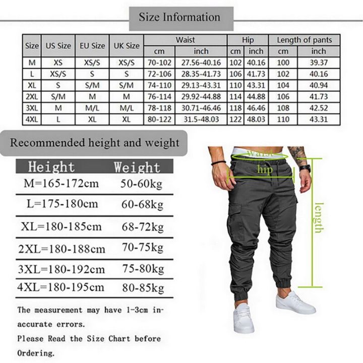 Mens%20Cargo%20Casual%20Solid%20Multi-pocket%20Trousers%20Pants%20Plus%20Size%20Joggers%20Sweatpants%20Male%20Cool%20Sport%20Pants%20-%20Image%205