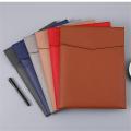 A4 leather large-capacity storage file bag business office data file bag multi-functional leather folder bag. 