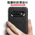 Frosted Textured Phone Case Rugged Shield TPU Thick Thick Armor Full Drop Case For Samsung Note10/Note10 5G & Samsung Note10+/Note10+ 5G.