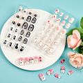24pcs/Box Cartoon Kids False Nails Full Cover Press On Children Detachable Self Glue Nail Art for Girls Manicure Tips Decor. 