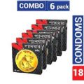 Best Panther - Dotted Condom - Combo Pack - 6 Packs - 3x6 - 18pcs.